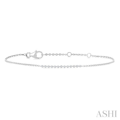 Bar Diamond Fashion Chain Bracelet