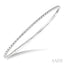 Halfway Diamond Flex Bangle
