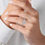 Oval Diamond Engagement Ring