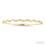 Twisted Diamond Flex Bangle