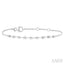 Floating Diamond Fashion Chain Bracelet