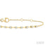 Floating Diamond Fashion Chain Bracelet