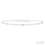 Round Shape Diamond Station Chain Bracelet