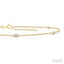 Marquise Shape Diamond Station Chain Bracelet