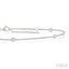 Round Shape Diamond Station Chain Bracelet