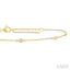 Marquise Shape Diamond Station Chain Bracelet