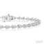 Pear Shape East-West Diamond Bracelet