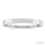Block 'HANNAH' Diamond Name Bangle