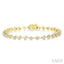 Mixed Shape Diamond Fashion Bracelet