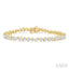 Mixed Shape Diamond Bracelet