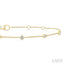 Bezel Set Diamond Fashion Chain Bracelet