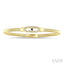 Hexagon Shape Gemstone & Diamond Fashion Flex Bangle
