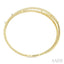 Triple Row Diamond Flex Bangle