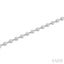 Bezel Set Diamond Station Bracelet