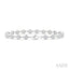 Bezel Set Diamond Station Bracelet