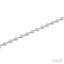 Bezel Set Diamond Station Bracelet