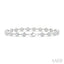 Bezel Set Diamond Station Bracelet