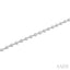 Bezel Set Diamond Station Bracelet