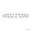 Bezel Set Diamond Station Bracelet