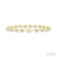 Bezel Set Diamond Station Bracelet