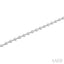 Bezel Set Diamond Station Bracelet