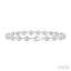 Bezel Set Diamond Station Bracelet