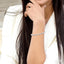 Three Row Diamond Tennis Bracelet