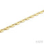Aeris Gold Oval Shape Link Diamond Fashion Bracelet