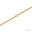Luna Bezel Emerald Shape Diamond Fashion Bracelet
