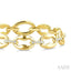 Aeris Gold Oval Link Diamond Fashion Bracelet