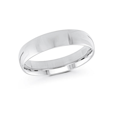 Men's High Polish Wedding Ring
