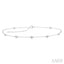 Clover Diamond Station Chain Anklet