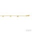 Heart Shape Station Chain Anklet