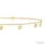 Heart Shape Station Chain Anklet