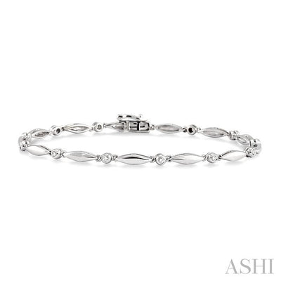 Boat Diamond Bracelet