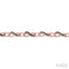 Infinity Champagne Diamond Fashion Bracelet