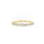 Diamond Single Shared Prong Anniversary Ring