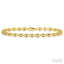 Oval Shape Diamond Link Bracelet