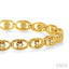 Oval Shape Diamond Link Bracelet
