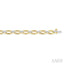 Oval Shape Link Diamond Fashion Bracelet