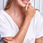 Oval Shape Link Diamond Fashion Bracelet