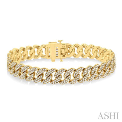 Cuban Diamond Fashion Bracelet
