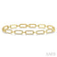 Paperclip Diamond Fashion Bracelet
