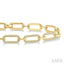 Paperclip Diamond Fashion Bracelet