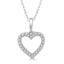 Heart Diamond Pendant
