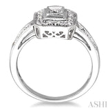 1/20 Ctw Single Cut Diamond Ring in 10K White Gold