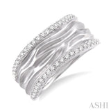 1/3 Ctw Round Cut Diamond Fashion Ring in 14K White Gold