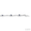 Pear Shape Gemstone & Diamond Fashion Bracelet