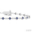 Clover Gemstone & Diamond Bracelet