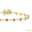 Bead Bijoux Clover Gemstone & Diamond Bracelet